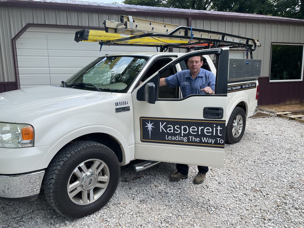 Work Truck on the Job